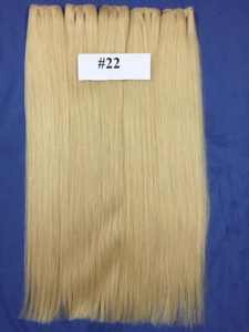 Extensiones de Cabello Caha 100% Remy, Doble Trama, Color # 10 mechones de cabello humano virgen vietnamita cosidos a máquina, 100g - Product Image 6