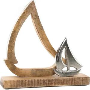 Escultura Decorativa de Velero de Metal en Oferta, Hecha a Mano, para Sala de Estar, Vestíbulo de Hotel, Restaurante y Decoración, Disponible para la Venta - Product Image 2