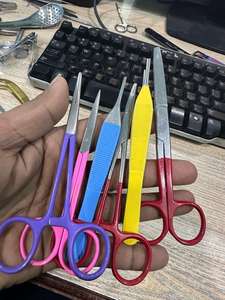 Kit d'outils d'entraînement à la suture en acier inoxydable avec revêtement coloré, qualité supérieure, prix abordable, fournisseur Pakistan par Dentavex - Product Image 6