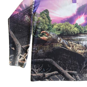 Camisetas de Pesca Personalizadas para Hombre con Protección Solar UPF 50+, Transpirables, Anti-UV, de Manga Larga y Secado Rápido - Product Image 6