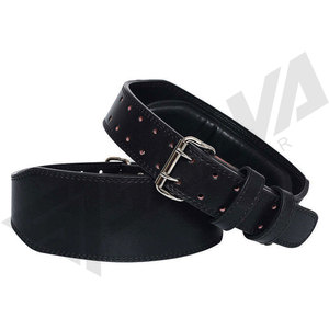Wholesale Custom PU Genuine Leather Waist Protective Adjustable <b>Weight</b> Lifting <b>Belt</b> Custom Gym Leather Weightlifting <b>Belt</b> - Product Image 4