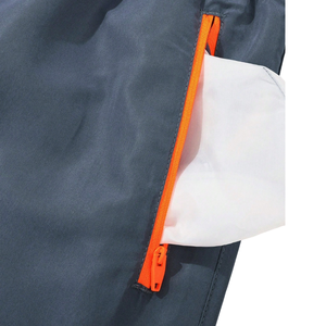 <b>Men's</b> Plus Size Quick Dry <b>Woven</b> Beach Swim Trunks Breathable Drawstring Elastic Waist Pocketed Summer <b>Shorts</b> - Product Image 4