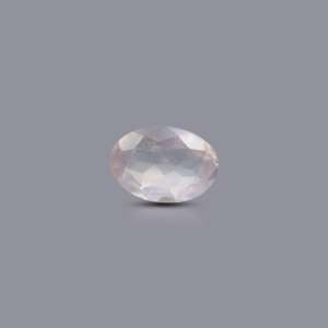 Loose Rose Quartz Gemstone 4.9 Carat Certified Natural High Quality - Product Image 1