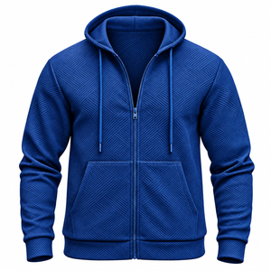 Sudaderas con Capucha Completamente Personalizables al por Mayor (ODM/OEM), 100% Algodón, Estilo Casual, con Cierre Completo y Logotipo Impreso Personalizado para Hombres y Mujeres - Product Image 6