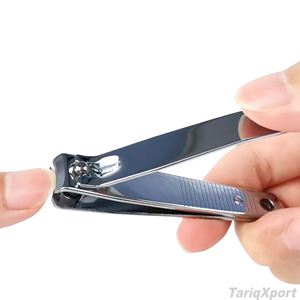 Cortauñas Curvo de Acero Inoxidable con Logotipo Personalizado, con Apertura de Mandíbula Ancha y Diseño Portátil para Uñas de Dedos de Manos y Pies - Product Image 6