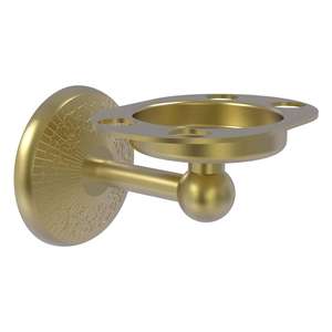 Portacepillos de Dientes de la Colección Brass Monte Carlo con Acabado Satinado, Accesorio de Baño de Lujo para Encimera - Product Image 1