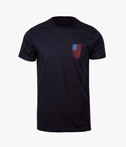 Vente directe d'usine, t-shirt décontracté pour homme de haute qualité, t-shirt uni avec logo personnalisé, respirant, prix de gros - Product Image 1