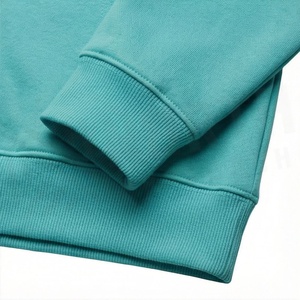 Womens Customized Color Crop Hoodies Cotton Recycled Polyester Loose Fit Pullover Hood <b>Spacer</b> Soft Feel Printed Tops - Product Image 6