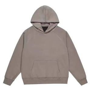 Chaqueta de invierno con capucha de forro polar grueso para hombre, cortavientos, de secado rápido, transpirable, ecológica, informal, de corte holgado, teñida lisa - Product Image 4