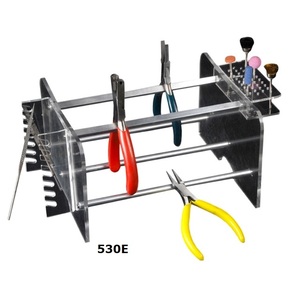 Support à pinces en acrylique de haute qualité, collection d'outils de fabrication de bijoux haut de gamme et meilleur produit au prix de gros le plus bas - Product Image 2