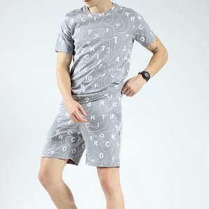Ensemble T-shirt et short décontracté d'été 2026 de qualité supérieure, imprimé par sublimation numérique, pour le sport et les loisirs - Product Image 4