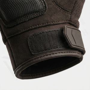 Gants de moto en cuir personnalisés à demi-doigts pour l'été, protection des articulations, accessoires de sécurité haute performance - Product Image 5