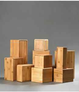 Organizador de Maquillaje Moderno de Madera de Lujo, 4 Niveles, Caja de Almacenamiento de Cosméticos Resistente, Soporte para Brochas, Lápices Labiales, Botellas de Productos para el Cuidado de la Piel - Product Image 3