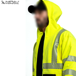 In Wholesale Custom Logo <b>High</b> <b>Visibility</b> Reflective Safety <b>Jackets</b> for Construction Traffic Road Safety Waterproof Outdoor - Product Image 5