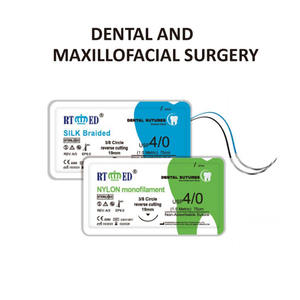 <span class=keywords><strong>Sutura</strong></span> Quirúrgica de Seda Natural para Odontología 2/0 3/0 4/0, Hilo de <span class=keywords><strong>Sutura</strong></span> de Seda Negra No Absorbible para <span class=keywords><strong>Sutura</strong></span> Epidérmica - Product Image 5