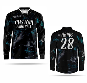 Maillot de paintball pour homme de haute qualité, manches longues, sublimation, design personnalisé, grande taille, imprimé tendance - Product Image 3