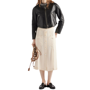 Vintage Women's Genuine Goatskin Leather <b>Biker</b> <b>Jacket</b> Luxury Designer Motorcycle <b>Jacket</b> OEM Custom private label Manufacturer - Product Image 1