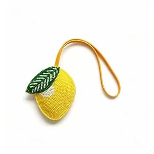 Personalized Handmade Beaded Alphabet <b>Letter</b> Christmas <b>Ornament</b> Initial Hanging Decoration - Product Image 2