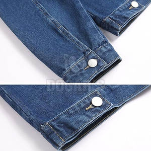 Sweat-shirts en jean sur mesure pour hommes, sweat-shirt tendance décontracté, style streetwear, tenue confortable pour tous les jours - Product Image 5