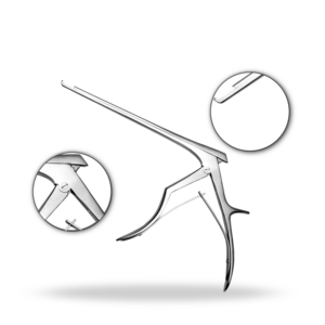 Pinza Kerrison para Cirugía de Columna Vertebral, Instrumento Quirúrgico para Corte Óseo - Product Image 1