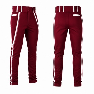 Nouveau pantalon de baseball à bas ouvert pour hommes et jeunes, taille élastique double tricot, logo personnalisé, vente en gros, OEM, commande en gros, directement de l'usine - Product Image 1
