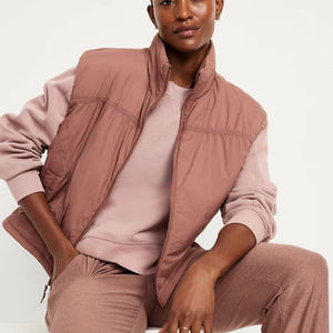 Chaleco Acolchado para Mujer, Talla Grande, Sin Mangas, Cierre de Cremallera, Impermeable, Ecológico, Cálido para Invierno, Personalizable para Venta al Por Mayor - Product Image 2