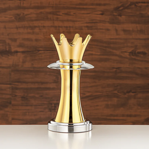 Porte-encens esthétique en laiton doré en forme de couronne, brûleur d'encens, support d'aromathérapie, utilisation décorative toute saison, style vintage - Product Image 1