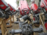 Tracteur agricole à roues Massey Ferguson 60HP 2WD - Tracteur agricole durable à transmission par engrenages avec moteur et équipements - Livraison rapide