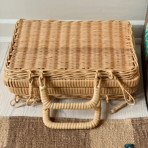 New Fashion Trend Eco Friendly Customize Design Rattan <b>Suitcase</b> Luggage Custom logo Carry on Hand <b>Suitcases</b> - Product Image 6