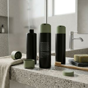 Cylindrical HDPE <b>Plastic</b> 300ml Flip <b>Cap</b> Bottle for Shampoo Conditioner Hand Soap Cosmetic Packaging Vietnam OEM Factory - Product Image 6