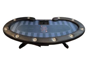 Table de Poker personnalisée de luxe moderne, Tables de Poker personnalisées, vente de Casino de meilleure qualité - Product Image 2