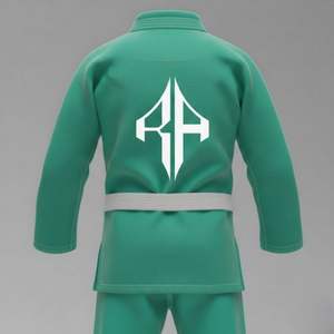 Nouveau haut à manches longues unisexe avec impression personnalisée par RIVIAN ATLANTIC, uniformes de Jiu-Jitsu, 100% coton, haute qualité - Product Image 2