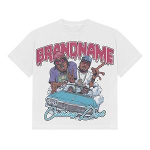 Camisetas de Hombre con Cuello Redondo 100% Algodón, Personalizadas, Únicas y de Moda, Corte Holgado, Precios al por Mayor - Product Image 1