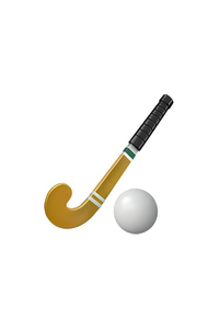 Ballon de hockey de terrain creux à fossettes blanc en PVC de haute qualité pour matchs sportifs - Product Image 2