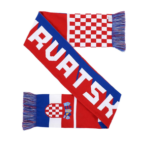 Écharpe de supporter de football personnalisée en polyester tricoté jacquard double face pour adultes et enfants, idéale pour l'automne et les équipes sportives – Fournisseur fabricant - Product Image 5