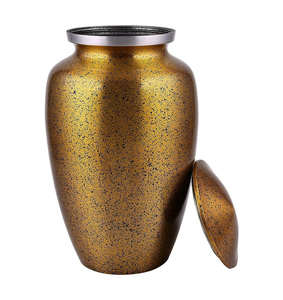 Urne funéraire élégante en marbre violet avec finition brillante pour un hommage commémoratif intemporel - Product Image 2