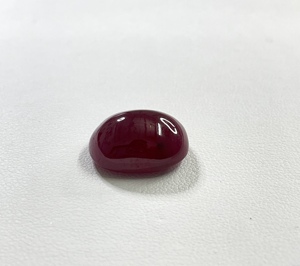 Best Price 100% Natural <b>Ruby</b> Cabochon Gemstone Pinkish Red 23.66 Carat Oval Heat-Treated July Birthstone for Jewelry Making - Product Image 2