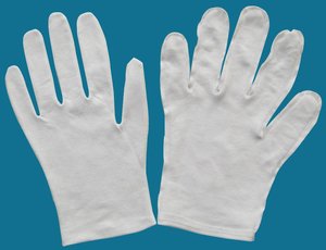 Gants en coton enduit blanc avec points antidérapants, gants de sécurité polyvalents, pour la construction, le soudage, le jardinage, fonction de protection - Product Image 1