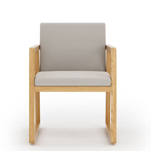 Chaise moderne européenne avec structure en bois naturel de haute qualité pour salon, table de bar et intérieur minimaliste - Product Image 5