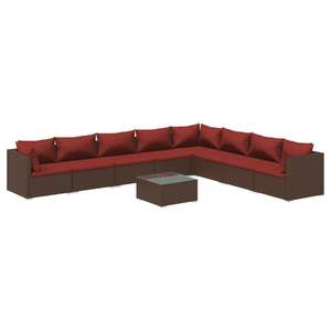 Ensemble de salon de jardin marron - Product Image 2