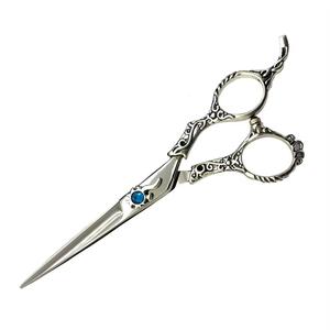 Professional Hairdressing Scissors 6.5 Inch Stainless Steel <b>Long</b> <b>Handle</b> Right Handed Sharp Blade Salon <b>Shears</b> - Product Image 5