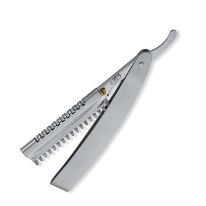 Rasoir manuel classique large pliable HRTS pour hommes, lame unique en acier inoxydable, couteau de rasage de sécurité à usage professionnel - Product Image 4