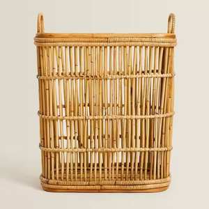 Panier de bureau en rotin naturel/forme personnalisée, mobilier commercial réglable (autres), paniers de bureau européens en rotin pour la maison - Product Image 4