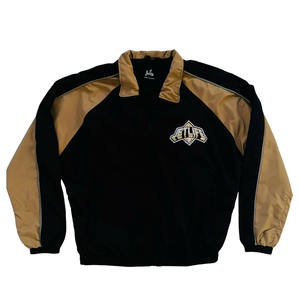 เสื้อโค้ชแบบยูนิเซ็กส์สำหรับฤดูหนาว คอตั้ง ไซส์ใหญ่ ตกแต่งด้วยแผ่นผ้ากันน้ำ กันลม เหมาะสำหรับใส่ไปชมสโมสร แฟชั่นสตรีทแวร์ และสำหรับทีม - Product Image 1