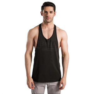 เสื้อกล้ามถักลำลองสำหรับผู้ชาย ทำจากโพลีเอสเตอร์ 100% แห้งเร็ว ระบายอากาศได้ดี พร้อมโลโก้ด้านหน้า ดีไซน์สั่งทำได้ - Product Image 1