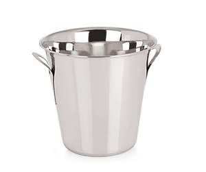 Seau en acier inoxydable Tulip avec finition chromée polie miroir, capacité de 3 L, design écologique, poignées latérales faciles à saisir - Product Image 3