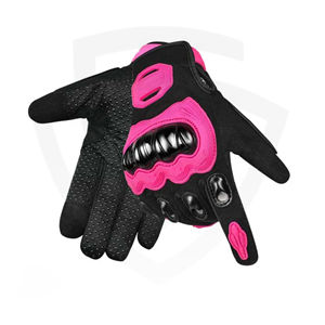 Gants de moto en cuir personnalisés pour l'hiver, à doigts entiers, résistants au vent, antidérapants, légers, avec fermeture à enfiler, compatibles avec les écrans tactiles - Product Image 1
