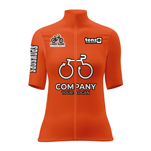 Fabricante de Maillots de Ciclismo para Mujer, Manga Corta, Cierre Completo, 100% Poliéster, Transpirable, Secado Rápido, Proveedor OEM ODM - Product Image 1