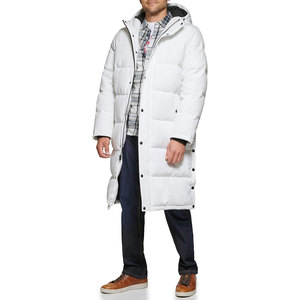 <b>Men's</b> Arctic Cloth Extra <b>Long</b> Parka <b>Jacket</b> Warm Insulated Winter Coat Hooded Cold Weather Outerwear Casual Layered Heavy <b>Jacket</b> - Product Image 1