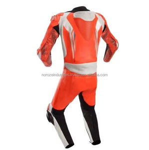 Combinaison de moto 100% imperméable en cuir pour motocycliste, course, protection de votre conduite, vêtements de course automobile pour moto - Product Image 6